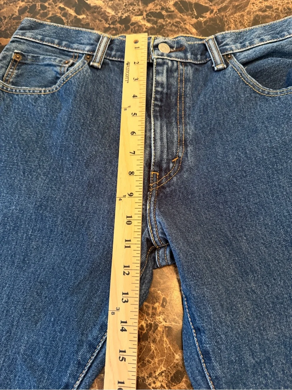 Levi’s 517 Bootcut Jeans Men’s 33x36 Medium Wash Blue Denim Classic Fit